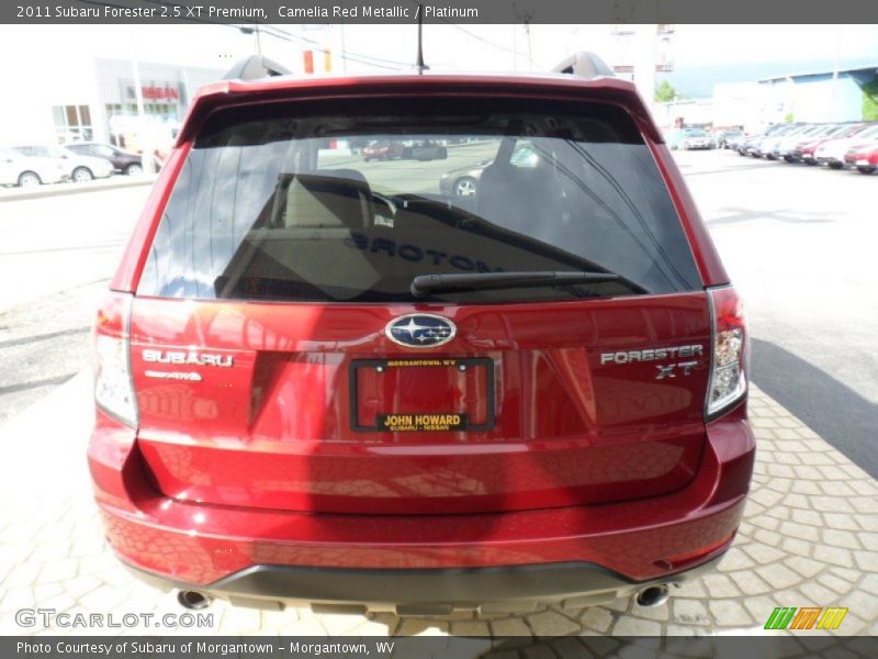 Camelia Red Metallic / Platinum 2011 Subaru Forester 2.5 XT Premium