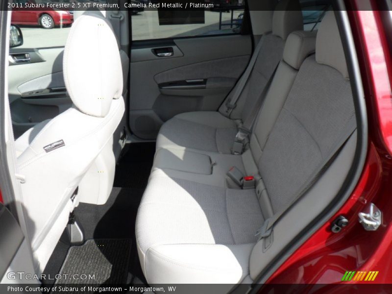 Camelia Red Metallic / Platinum 2011 Subaru Forester 2.5 XT Premium