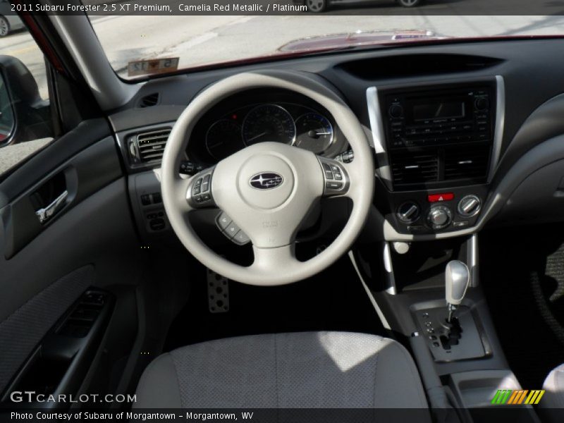 Camelia Red Metallic / Platinum 2011 Subaru Forester 2.5 XT Premium