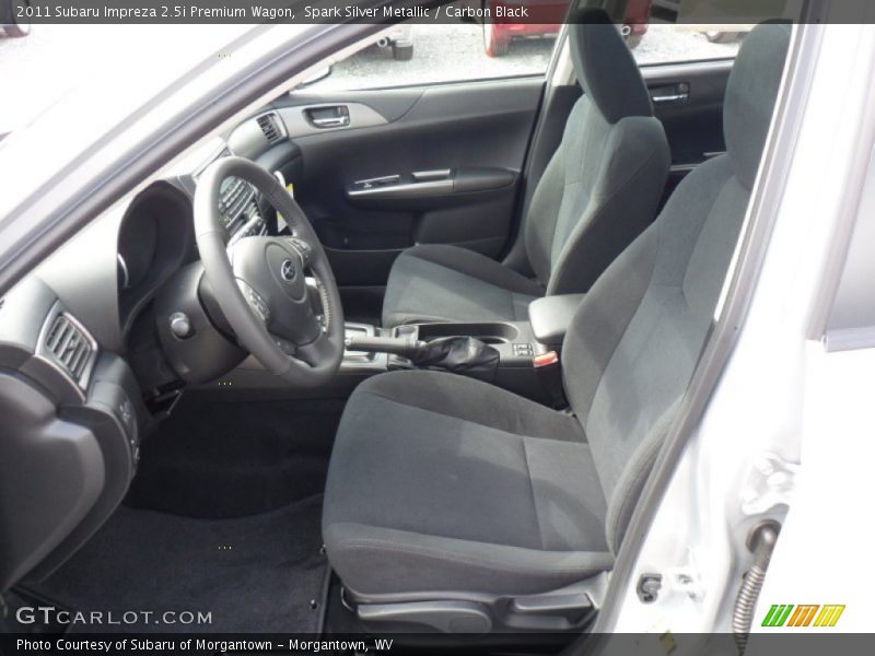 Spark Silver Metallic / Carbon Black 2011 Subaru Impreza 2.5i Premium Wagon