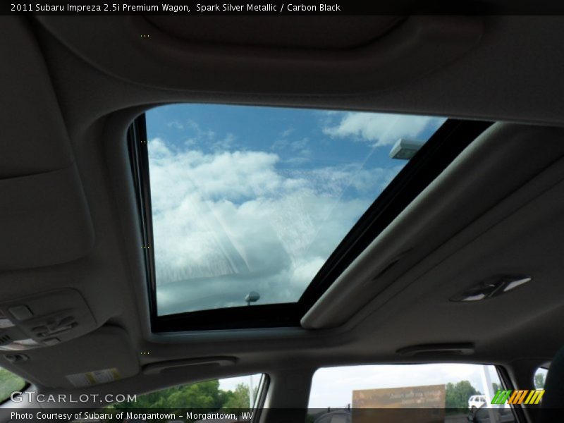 Spark Silver Metallic / Carbon Black 2011 Subaru Impreza 2.5i Premium Wagon