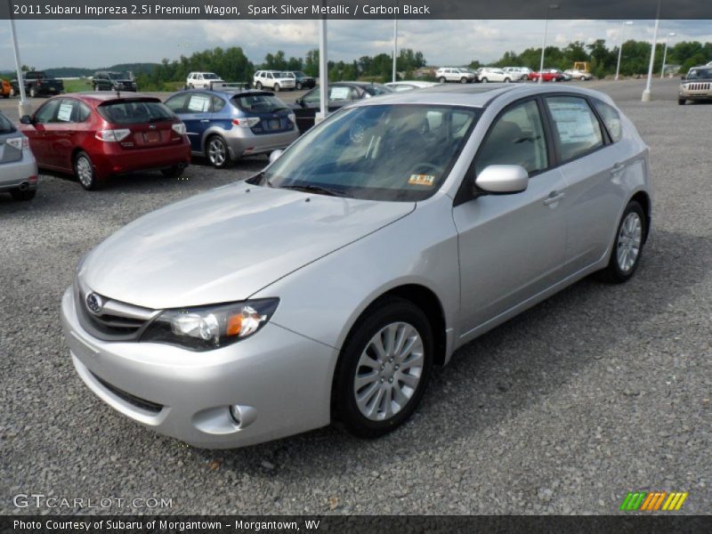 Front 3/4 View of 2011 Impreza 2.5i Premium Wagon