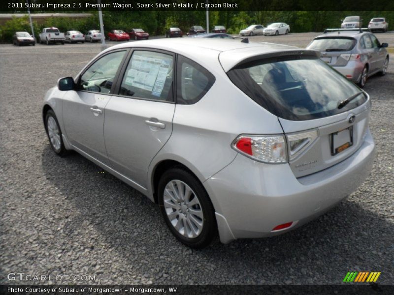 Spark Silver Metallic / Carbon Black 2011 Subaru Impreza 2.5i Premium Wagon