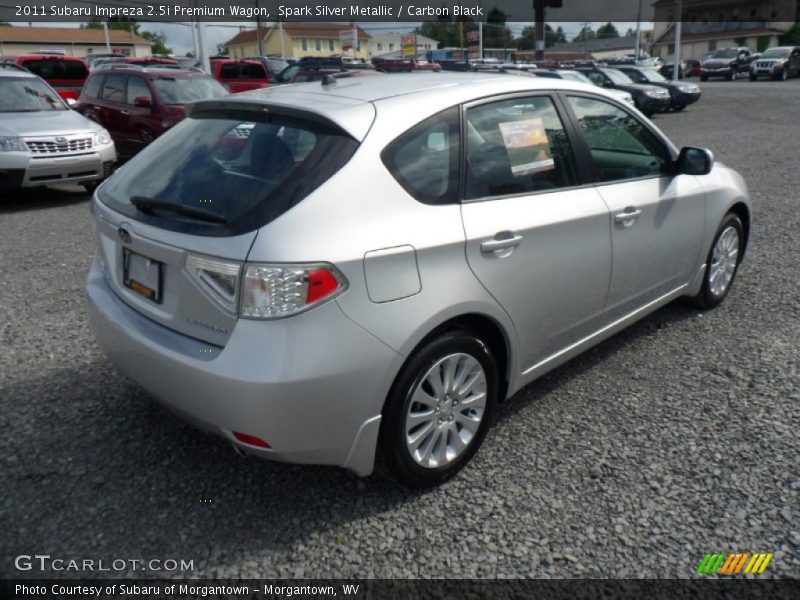 Spark Silver Metallic / Carbon Black 2011 Subaru Impreza 2.5i Premium Wagon