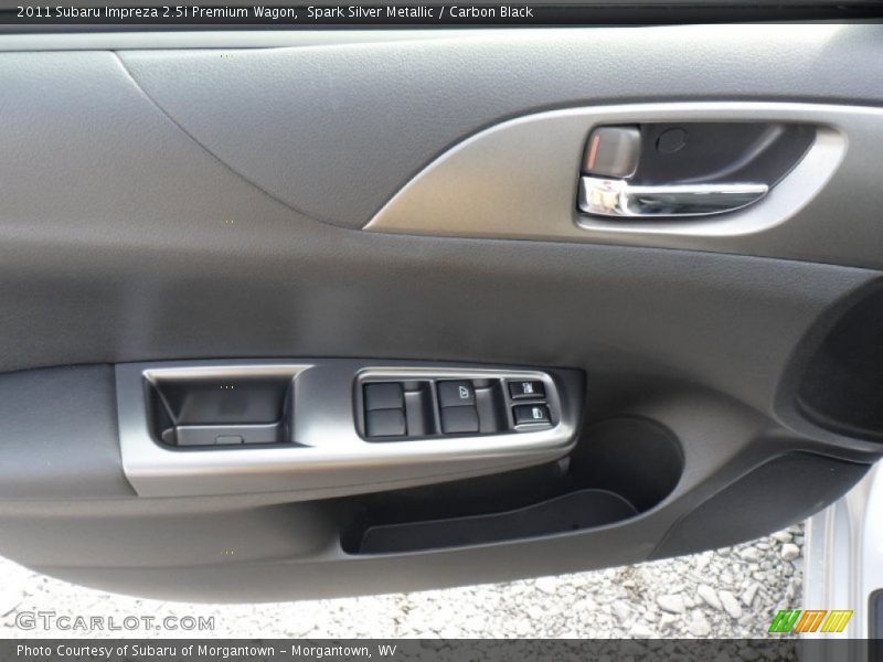 Spark Silver Metallic / Carbon Black 2011 Subaru Impreza 2.5i Premium Wagon