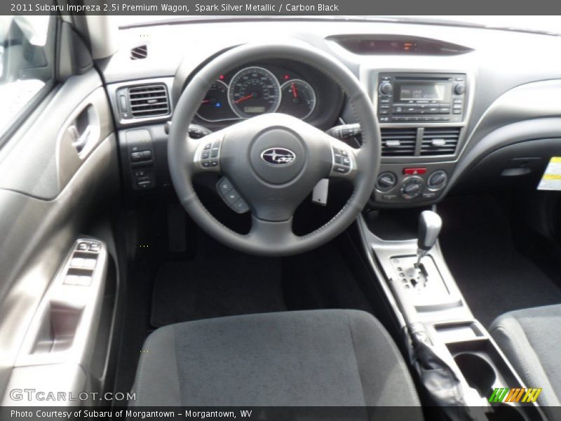 Spark Silver Metallic / Carbon Black 2011 Subaru Impreza 2.5i Premium Wagon