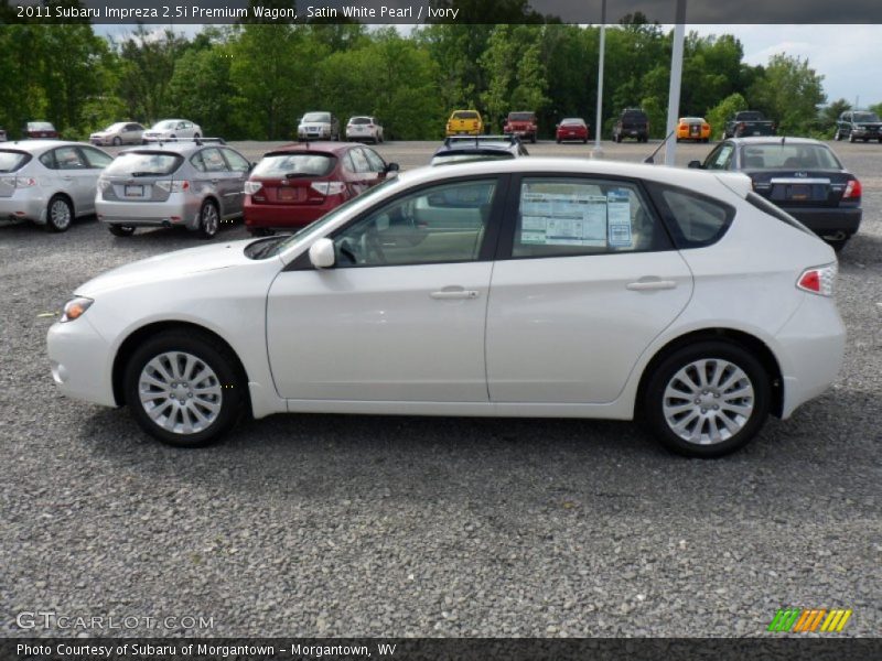  2011 Impreza 2.5i Premium Wagon Satin White Pearl