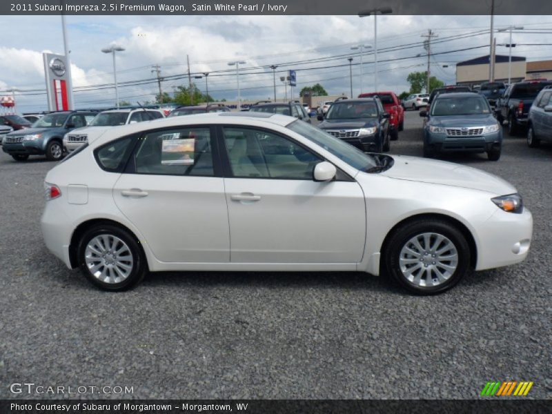  2011 Impreza 2.5i Premium Wagon Satin White Pearl