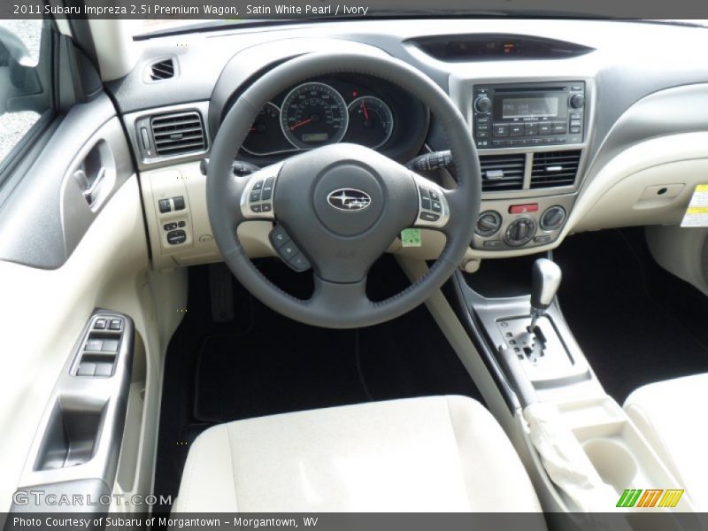 2011 Impreza 2.5i Premium Wagon Ivory Interior