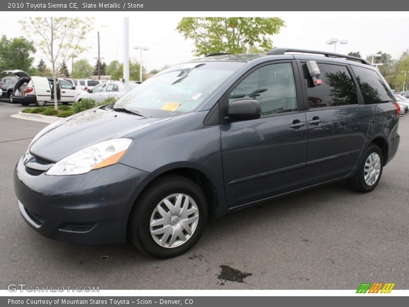 Slate Metallic / Stone 2010 Toyota Sienna CE