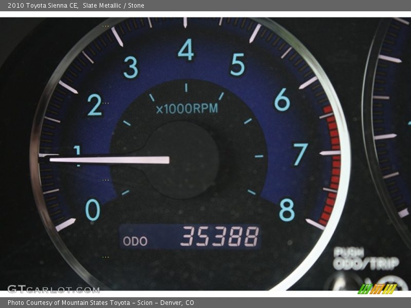 Slate Metallic / Stone 2010 Toyota Sienna CE