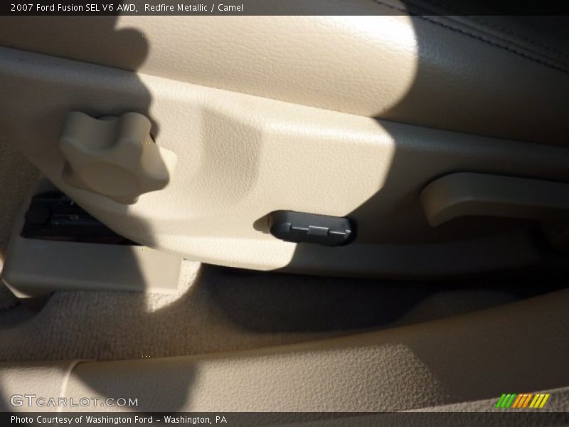 Redfire Metallic / Camel 2007 Ford Fusion SEL V6 AWD