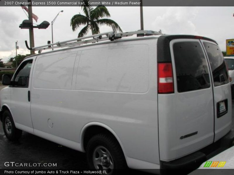 Summit White / Medium Pewter 2007 Chevrolet Express 1500 Commercial Van