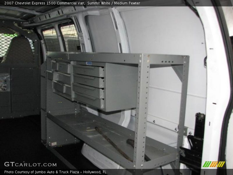 Summit White / Medium Pewter 2007 Chevrolet Express 1500 Commercial Van