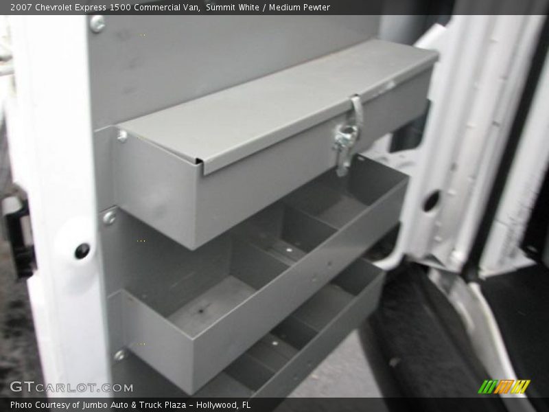 Summit White / Medium Pewter 2007 Chevrolet Express 1500 Commercial Van