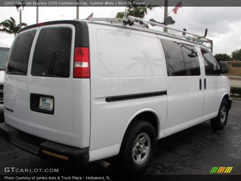 Summit White / Medium Pewter 2007 Chevrolet Express 1500 Commercial Van