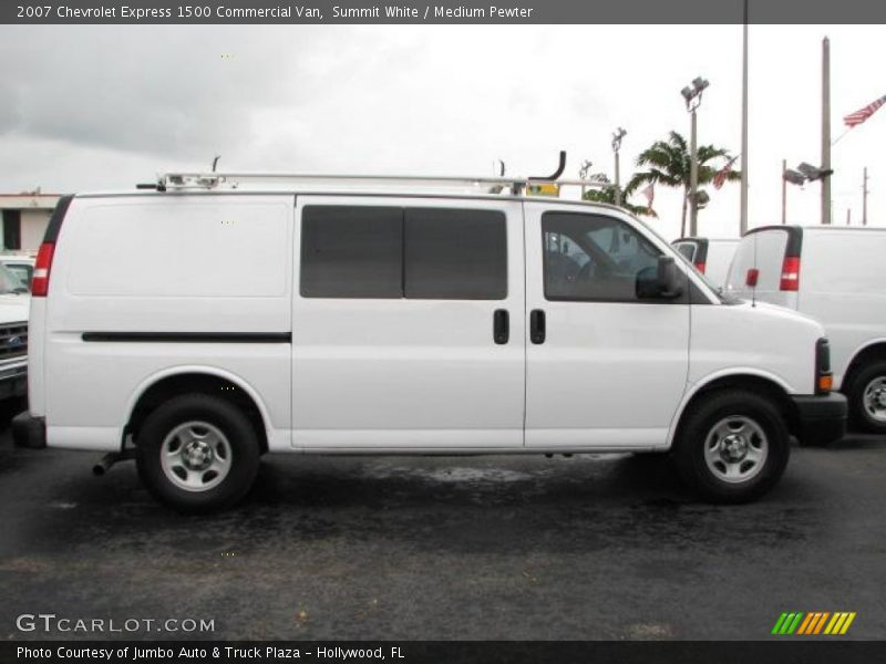 Summit White / Medium Pewter 2007 Chevrolet Express 1500 Commercial Van