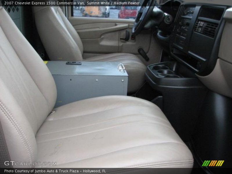 Summit White / Medium Pewter 2007 Chevrolet Express 1500 Commercial Van