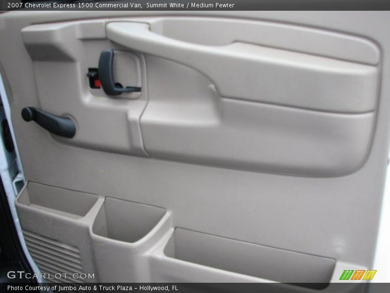 Summit White / Medium Pewter 2007 Chevrolet Express 1500 Commercial Van