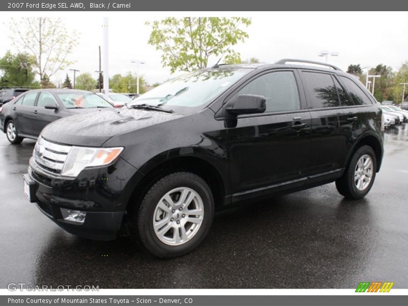 Black / Camel 2007 Ford Edge SEL AWD