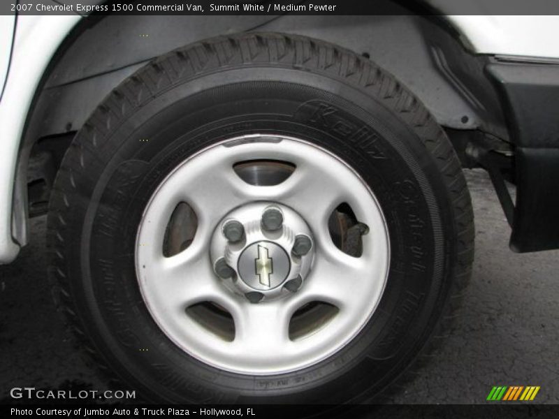 Summit White / Medium Pewter 2007 Chevrolet Express 1500 Commercial Van