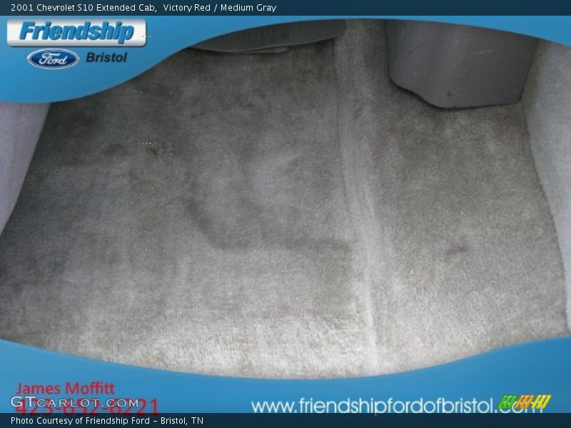 Victory Red / Medium Gray 2001 Chevrolet S10 Extended Cab