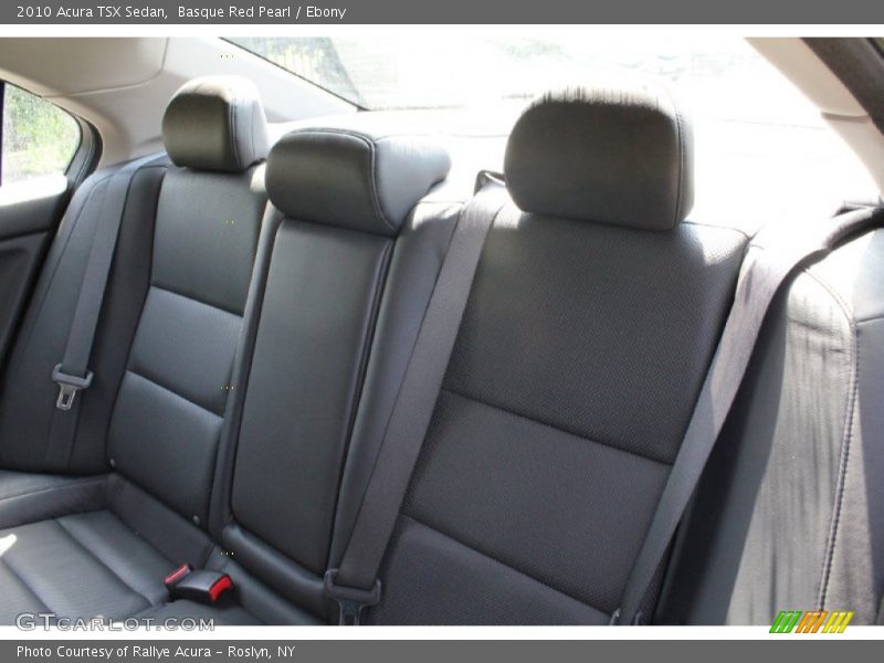 Basque Red Pearl / Ebony 2010 Acura TSX Sedan