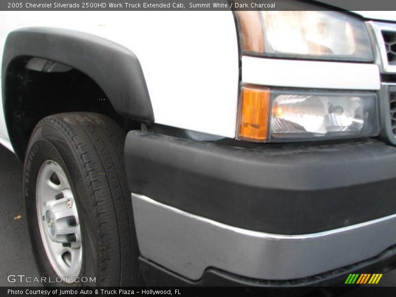 Summit White / Dark Charcoal 2005 Chevrolet Silverado 2500HD Work Truck Extended Cab