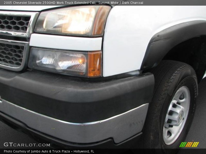 Summit White / Dark Charcoal 2005 Chevrolet Silverado 2500HD Work Truck Extended Cab