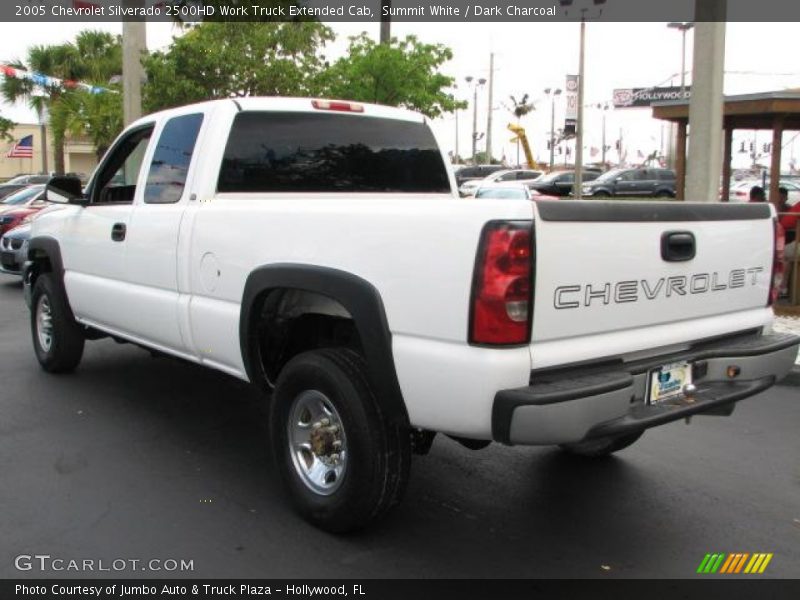 Summit White / Dark Charcoal 2005 Chevrolet Silverado 2500HD Work Truck Extended Cab