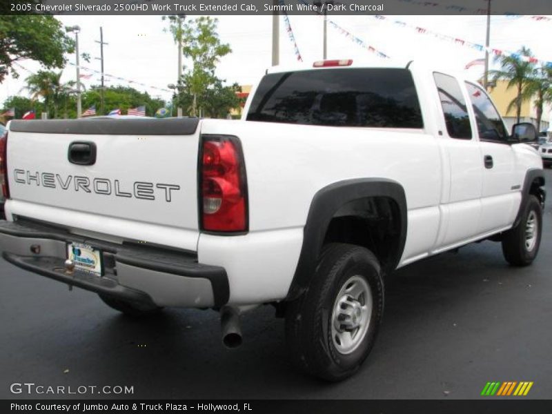Summit White / Dark Charcoal 2005 Chevrolet Silverado 2500HD Work Truck Extended Cab