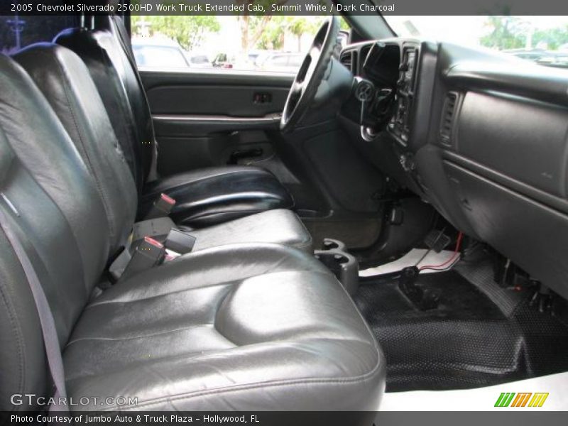 Summit White / Dark Charcoal 2005 Chevrolet Silverado 2500HD Work Truck Extended Cab