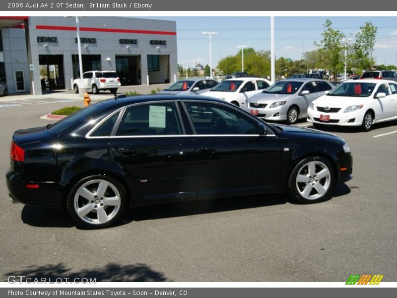 Brilliant Black / Ebony 2006 Audi A4 2.0T Sedan