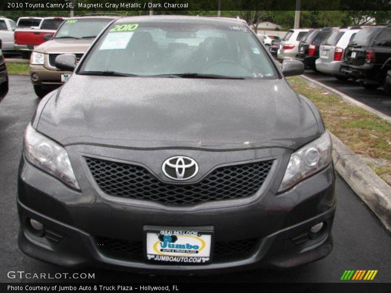 Magnetic Gray Metallic / Dark Charcoal 2010 Toyota Camry SE