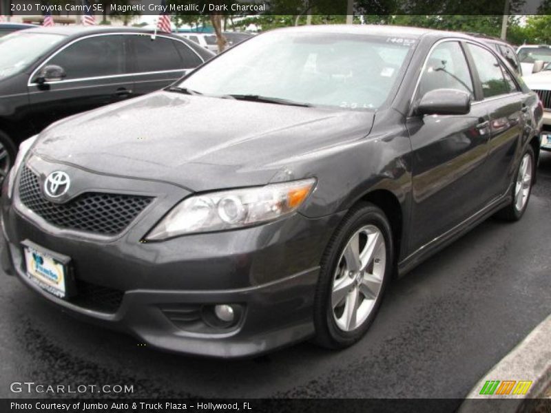 Magnetic Gray Metallic / Dark Charcoal 2010 Toyota Camry SE