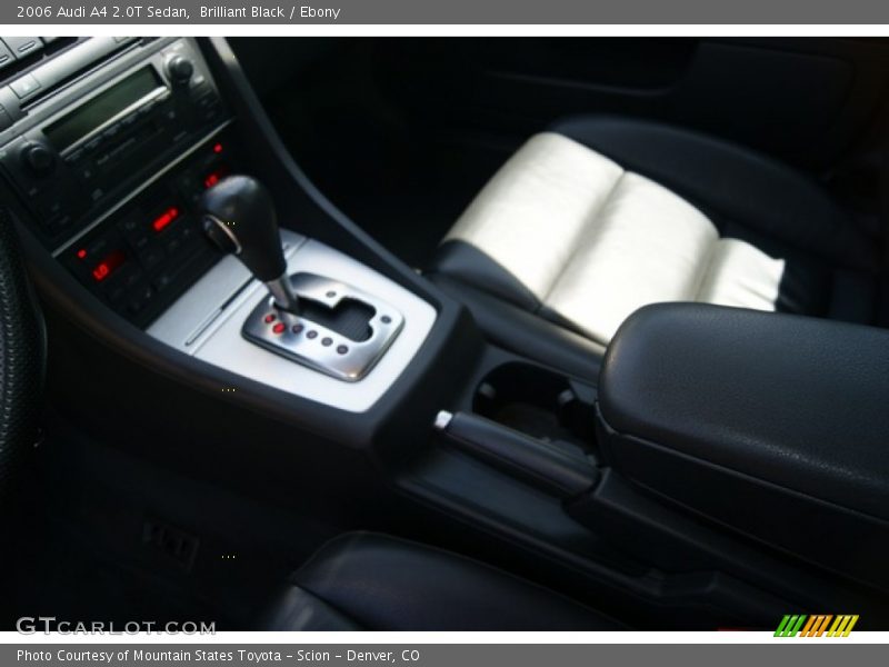 Brilliant Black / Ebony 2006 Audi A4 2.0T Sedan