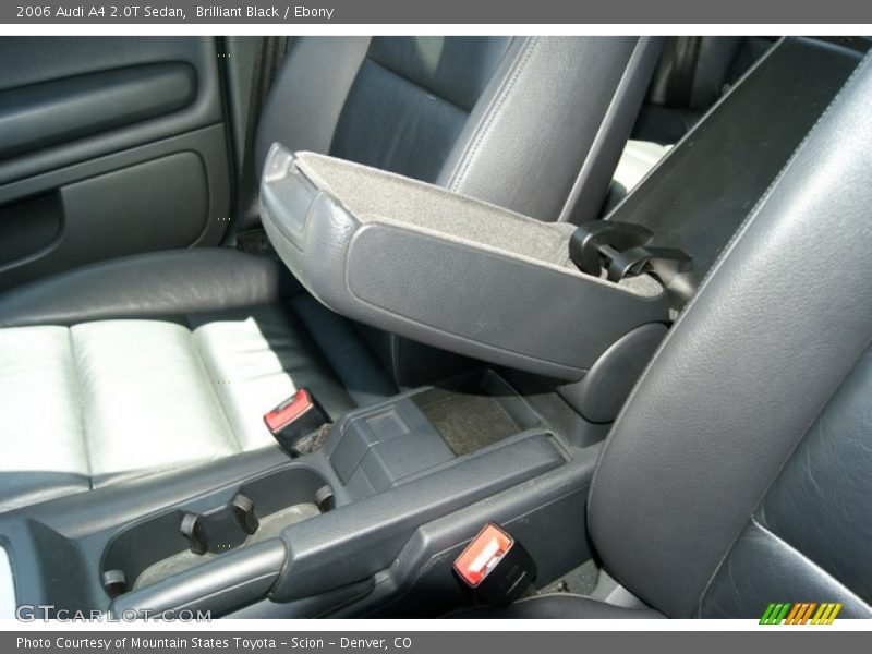 Brilliant Black / Ebony 2006 Audi A4 2.0T Sedan
