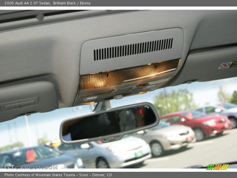 Brilliant Black / Ebony 2006 Audi A4 2.0T Sedan