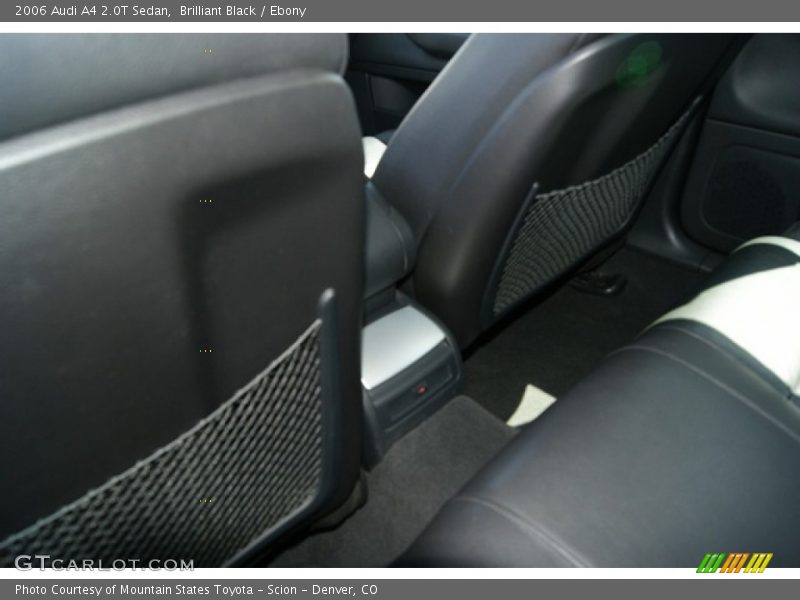 Brilliant Black / Ebony 2006 Audi A4 2.0T Sedan