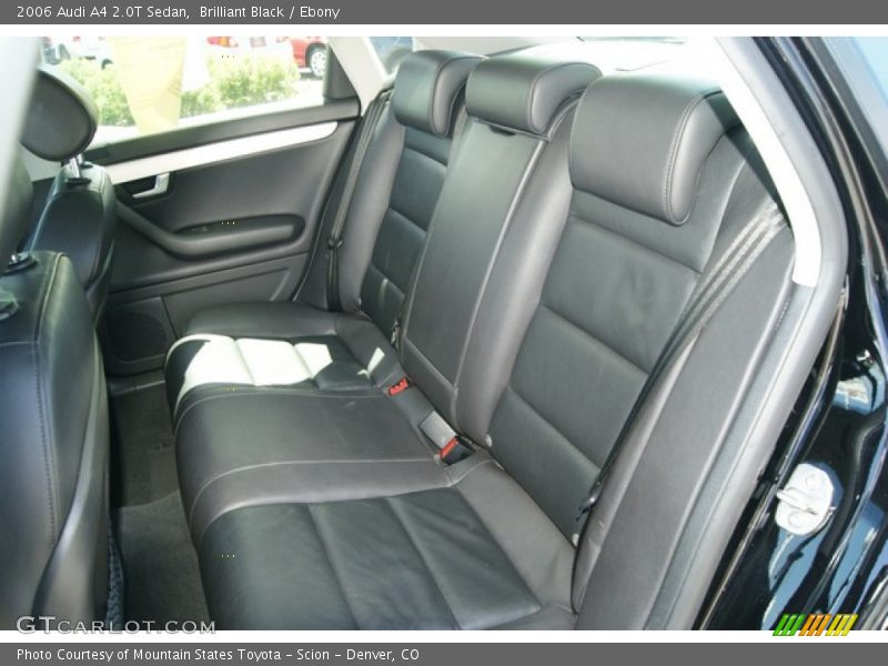 Brilliant Black / Ebony 2006 Audi A4 2.0T Sedan