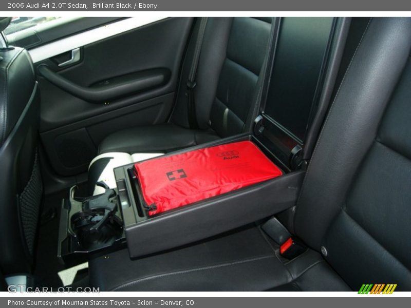 Brilliant Black / Ebony 2006 Audi A4 2.0T Sedan