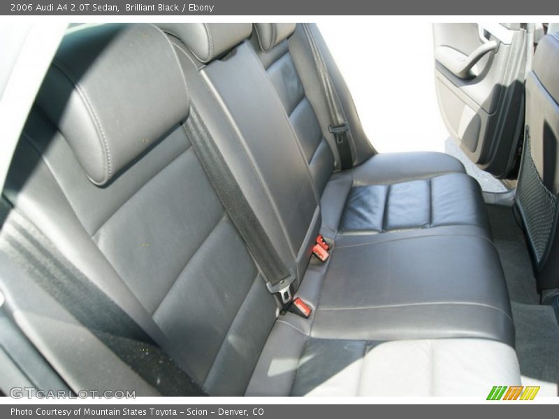 Brilliant Black / Ebony 2006 Audi A4 2.0T Sedan