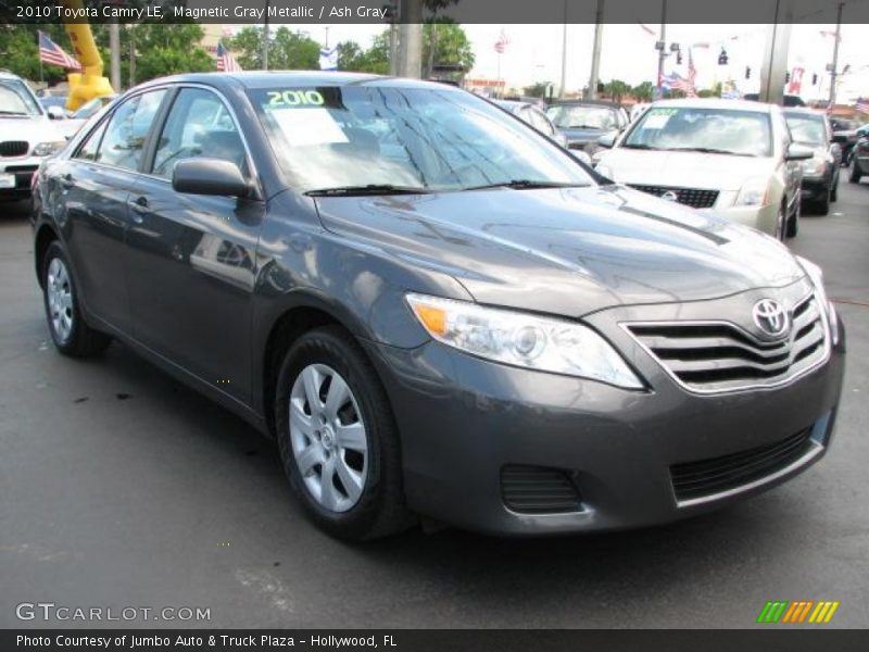 Magnetic Gray Metallic / Ash Gray 2010 Toyota Camry LE