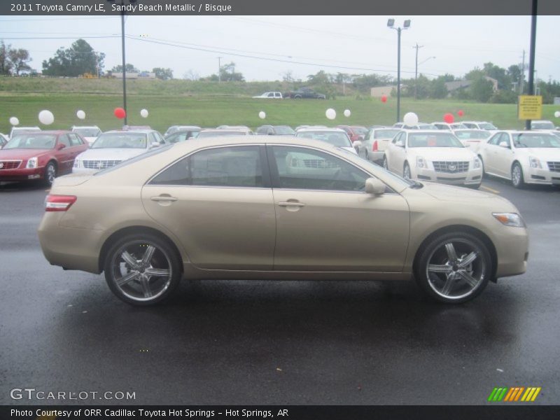 Sandy Beach Metallic / Bisque 2011 Toyota Camry LE