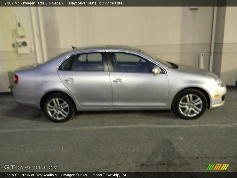 Reflex Silver Metallic / Anthracite 2007 Volkswagen Jetta 2.5 Sedan