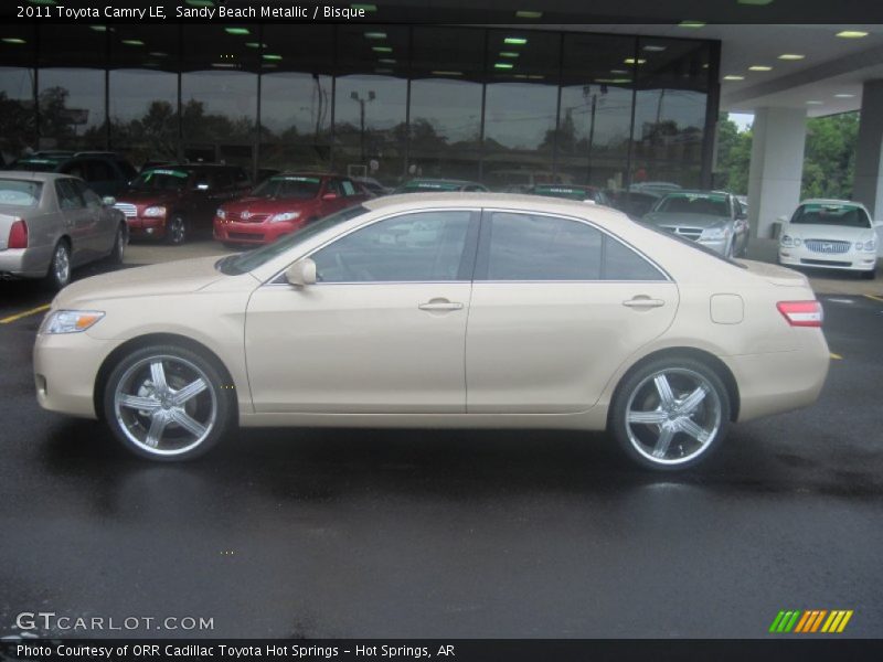 Custom Wheels of 2011 Camry LE