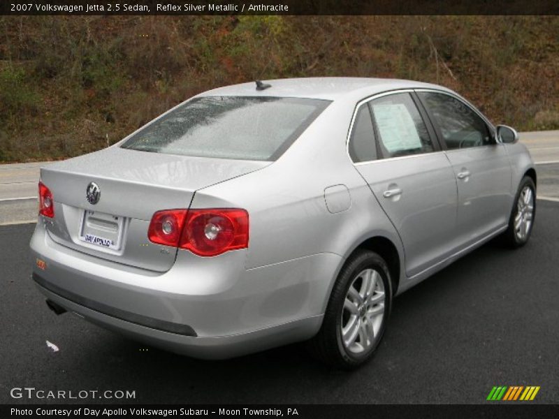 Reflex Silver Metallic / Anthracite 2007 Volkswagen Jetta 2.5 Sedan