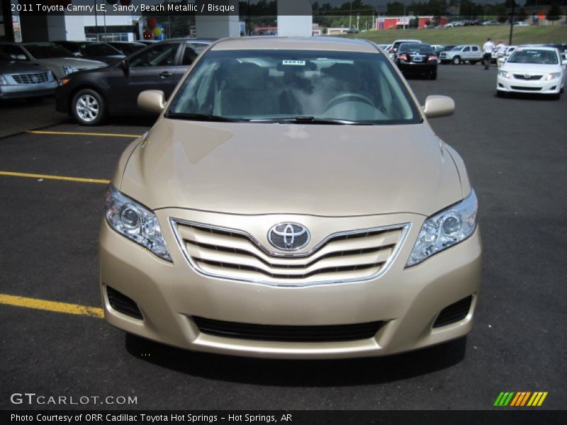 Sandy Beach Metallic / Bisque 2011 Toyota Camry LE