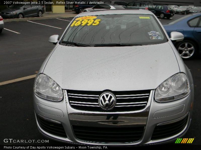 Reflex Silver Metallic / Anthracite 2007 Volkswagen Jetta 2.5 Sedan