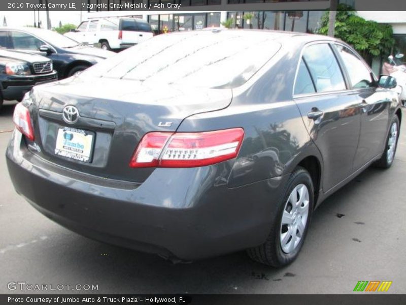 Magnetic Gray Metallic / Ash Gray 2010 Toyota Camry LE